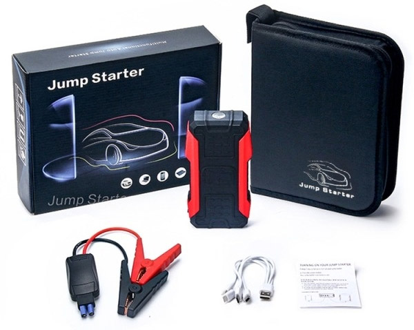 A33 Portable Car Battery Jump Starter Packing